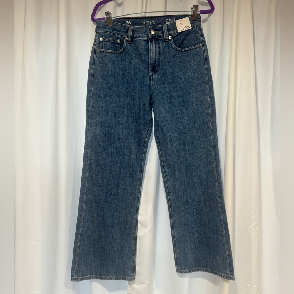J. Crew Women's Classic Blue Flare Jeans